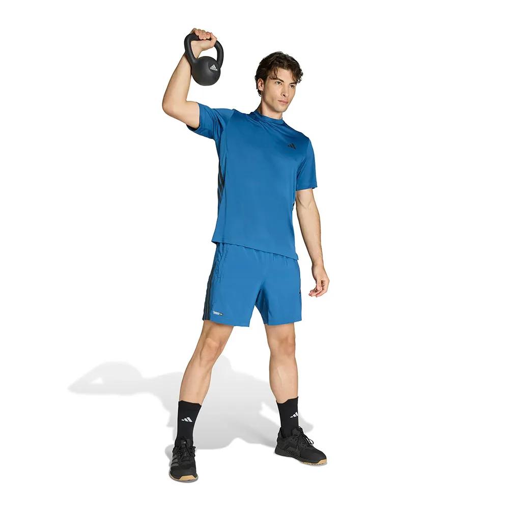 adidas Tech Essentials Workout T-shirt Short Sleeve Blue