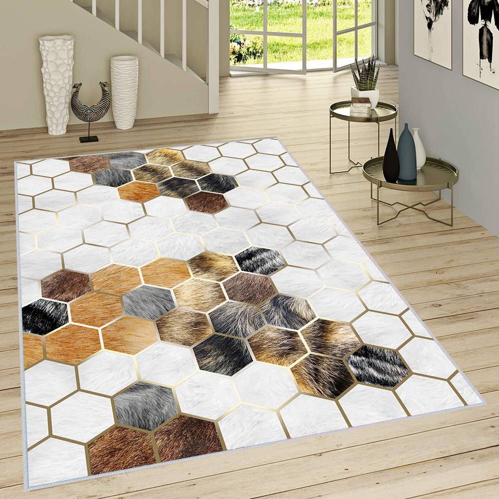 

Mosimoso Home RC1074 Ковер с принтом на подошве в горошек 50x80 cm