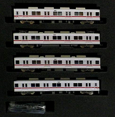 

Greenmax N Gauge Tobu 10030 Series Renewal Car (Tobu Skytree Line, Selectable Car Number) 4-Car Set (No Power) 30333 Model Train