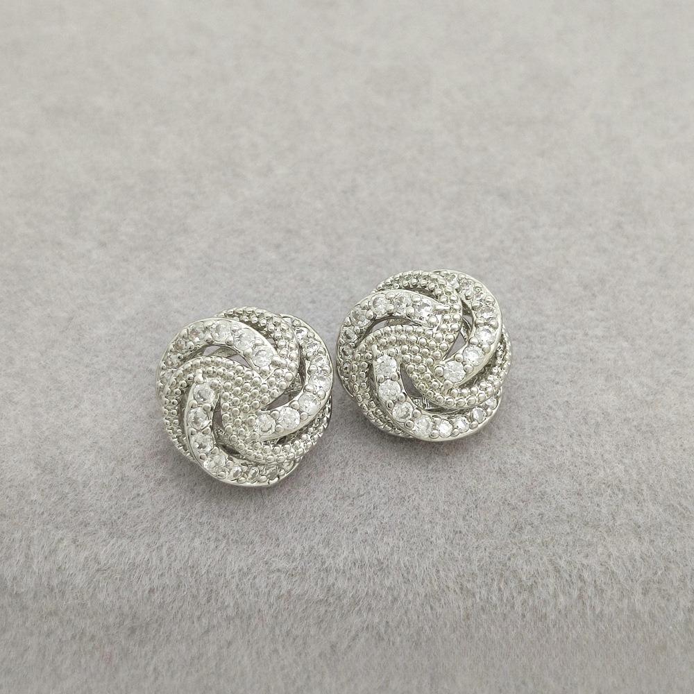5pcs Cubic Zirconia Button for Clothing DIY Decorative CZ Sewing Buttons for Cashmere Knit Cardigan Shirt