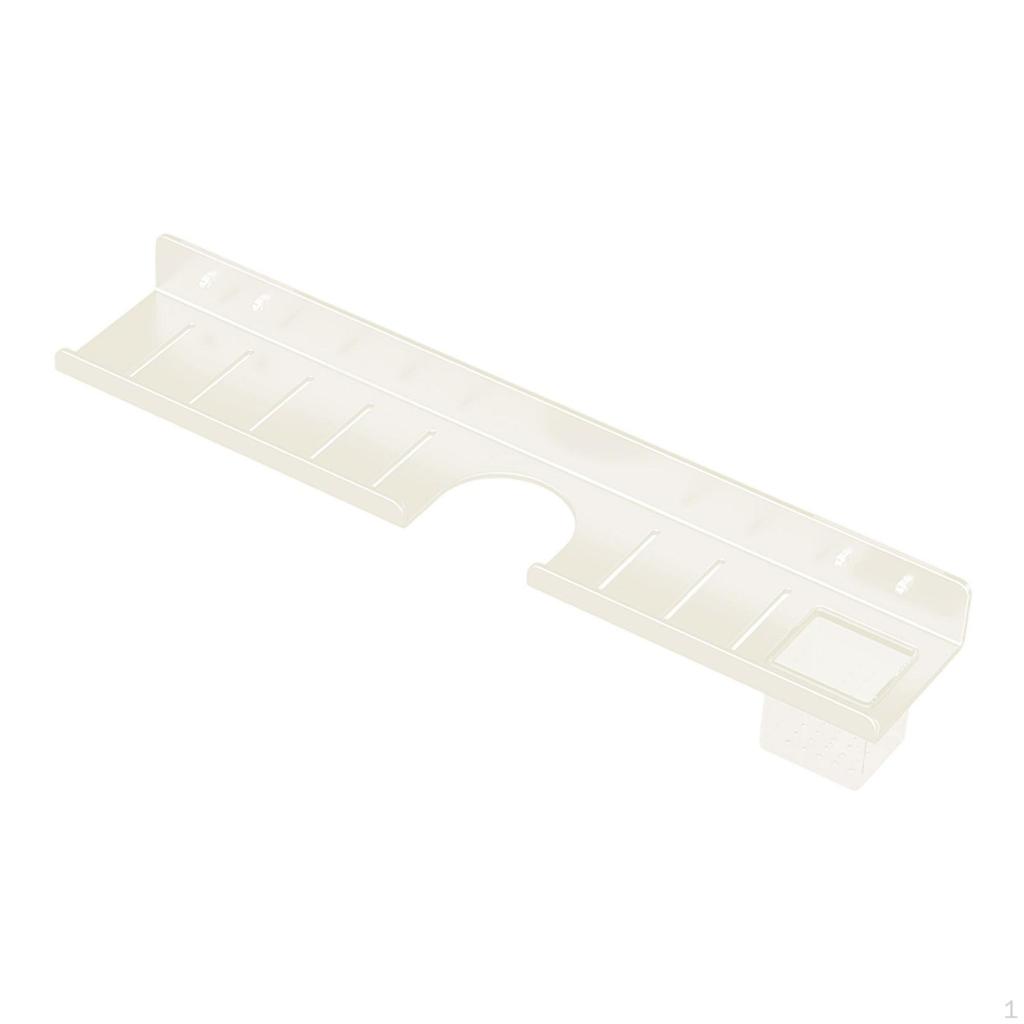 Bathroom Rack Wall Shelf Elegant Lightweight Toilet Mirror Front Over Sink for