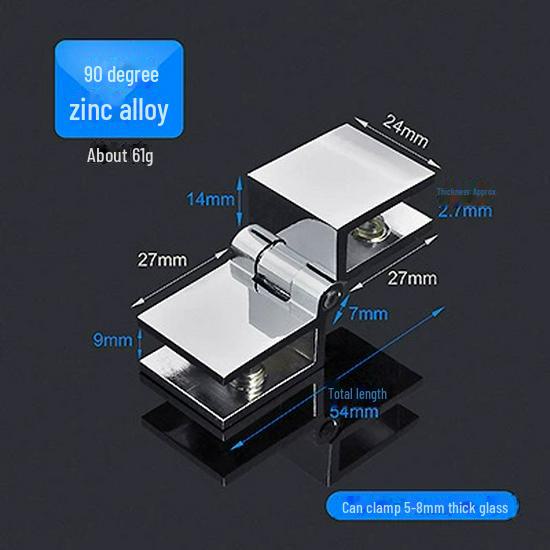 

Регулируемые петли для стеклянных дверок витрин на 90° и 180° – установка Free-Punch