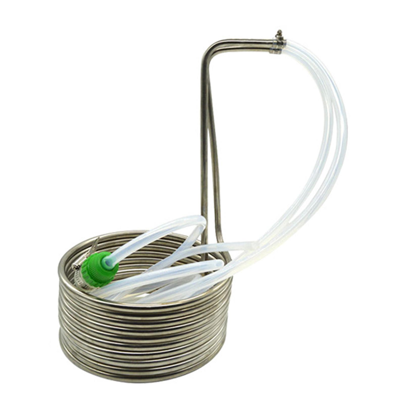 

Спиральный охладитель для сусла Кухонные принадлежности Домашний шланг Фитинг в комплекте Пивоварение