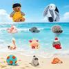 Plush Summer Koi And Seal Swimming Ring Toy For Kids And Adults