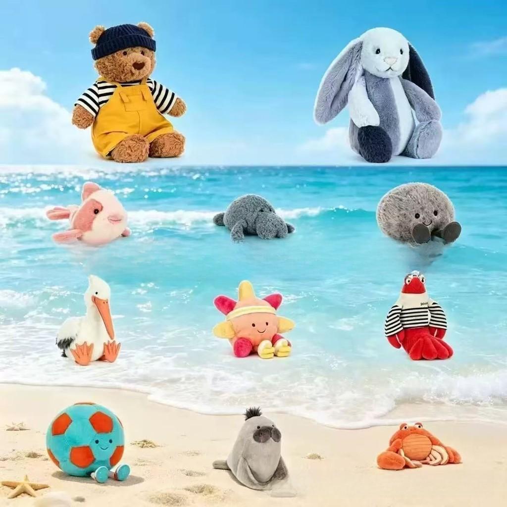Plush Summer Koi And Seal Swimming Ring Toy For Kids And Adults