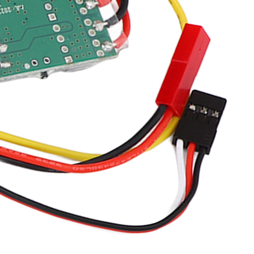 2pcs Brushed ESC Dual Way Bidirectional ESC for RC Model Boat Tank 130 180 Brushed Motor