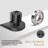 Heavy Duty Sliding Door Floor Guide Adjustable Roller Corrosion-Resistant Hardware Set for Home Office Sliding Doors