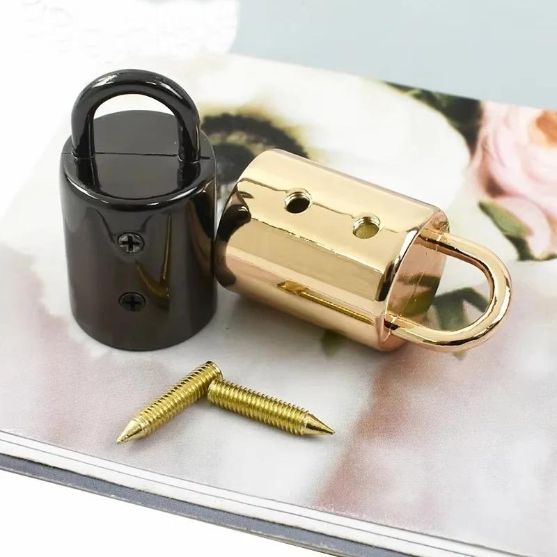 10Pcs 14Mm Bag Metal Buckles Handbag Strap Tassel Cap Clasp Hook Connector Hanger Rope Cord Lock Diy Hardware Accessories