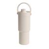 Insulated Vacuum Flask Travel Bottle with Straw Large Capacity BPA Free Food