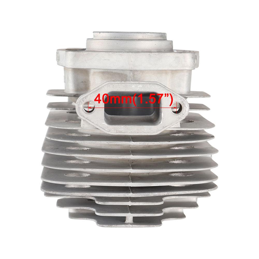 40MM Cylinder Piston Kit 43CC 52CC 1E44F-5 44F-5 44-5 BG520 CG520 CG430 1E40F-5 40-5 Garden Tools Rebuled Trimmer Parts