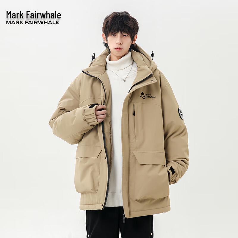 Mark Fairwhale Men's Mid-Length Padded Jacket