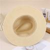 Lightweight Panama Straw Hat Breathable Beach Hat New Wide Brim Sun Hat  Outdoor