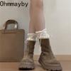 Winter Plush Women Short Boots Fashion Platform Thick Heel Ankle Booties Autumn Winter Keep Warm Shoes