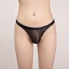 Breathable Men Underwear Fashion Glossy Low Rise Nylon