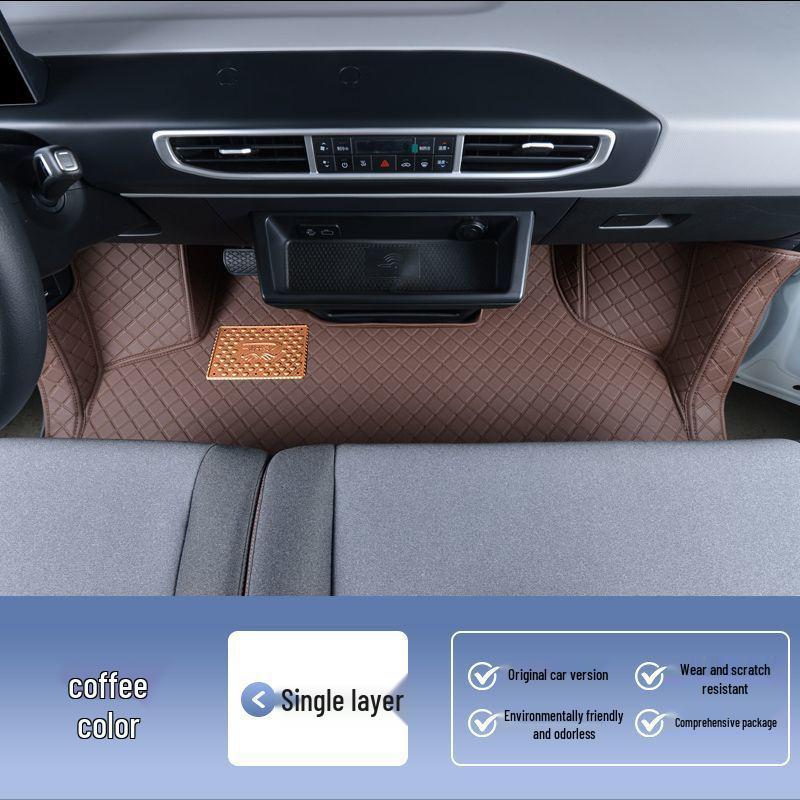 

Changan Cross Star EV All-Weather Front Floor Mats - Durable & Fully Enclosed for Electric Vehicles Changan Cross Star EV