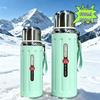 2026 Macaron Stainless Steel Thermos Cup with Steel Lid, High Appearance, Large Capacity, Portable for Commute