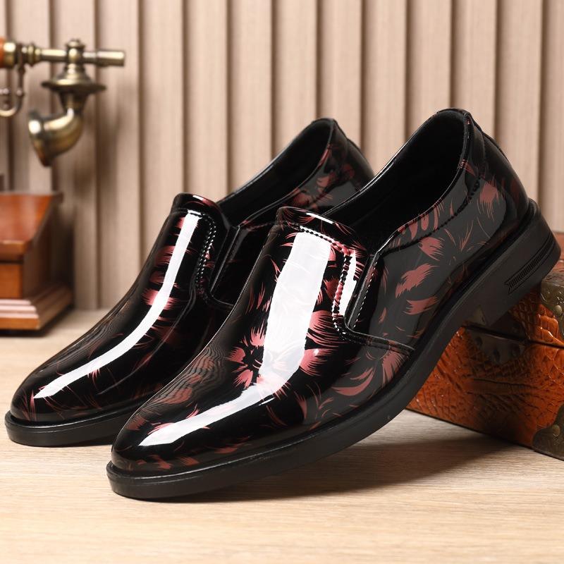 Spring and Autumn Men's Business Formal Leather Shoes Wedding Shoes