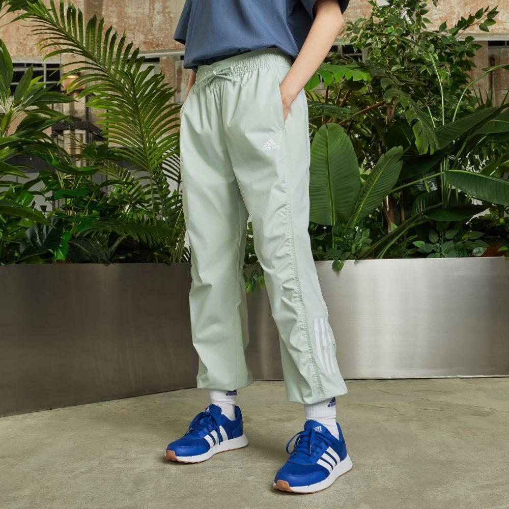 Adidas SPORTSWEAR PANTS Casual Pants Women's Linen Green JJ1297