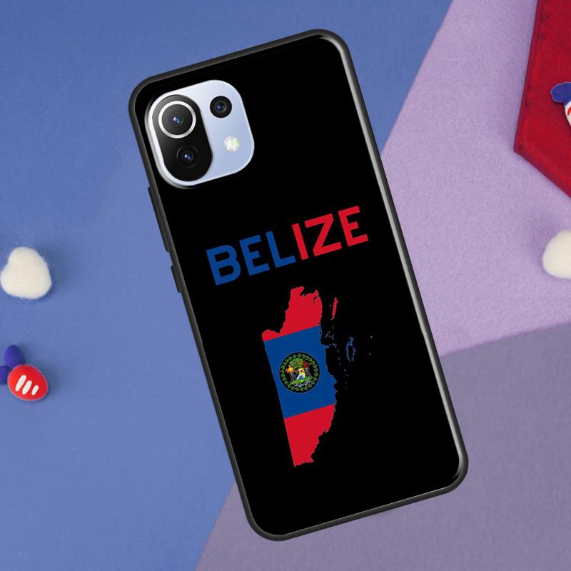 Belizean Flag Cover For Xiaomi 13 14 Ultra 11T 12T 13T 14T Pro POCO X7 Pro X3 X5 F3 F5 F6 M6 X6 Pro Case