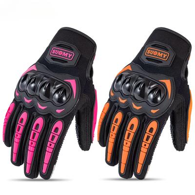 Suomy Lady Różowe Rękawice Motocyklowe Damskie Letnie Siatkowe Oddychające Motocrossowe Rękawice Motocyklowe Moto Racing Rękawice Dotykowe Męskie