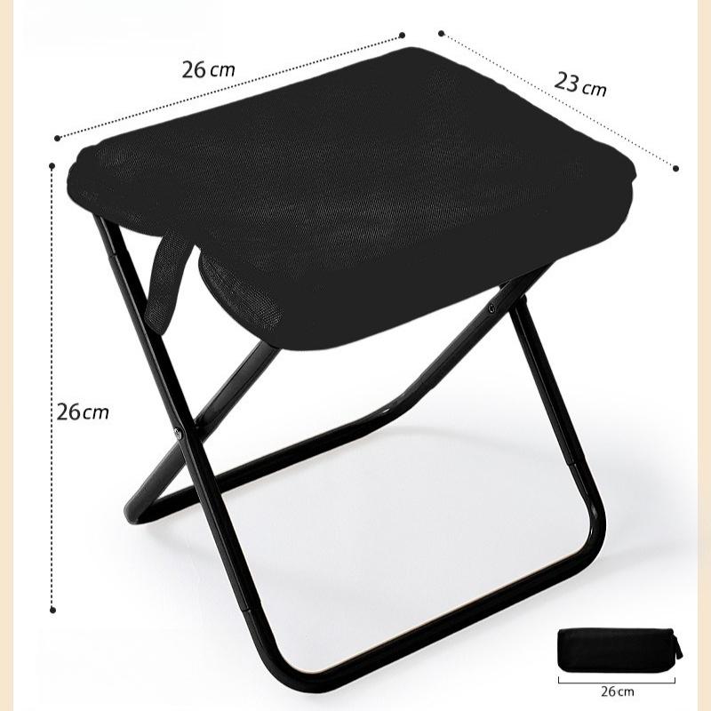 Outdoor Folding Stool Portable Stool Camping Picnic Chair Fishing Bench Small Mazar
