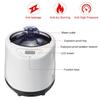 2.6L Sauna Vapur Pot Jeneratörü Buhar SPA Pot Makinesi Ev için Uzaktan Kumanda ile Büyük Sauna Vapur Vücut Terapi Sauna