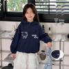 Girls' Hooded Cartoon Jacket