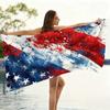 Ink Wash Style Beach Towel 250 Years Celebration Towel Quick-Drying Towel For Beach Pool Sport Yoga Gym Home Towel Sand Free