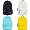 Girl Backpack Durable Nylon Youth School Teen College With Color Block Design For Education Use