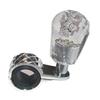 Ideamall Steering Wheel Spinner, Truck Accessories, Large Truck Interior, Diamond Cut, Clear