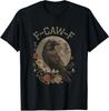 Funny Black Crow Raven Bird Saying Graphic F Caw F Unisex T-Shirt