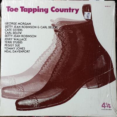 LP Record VARIOUS - Toe Tapping Country 4SSP117 4 Star Records 1977 US Folk Used