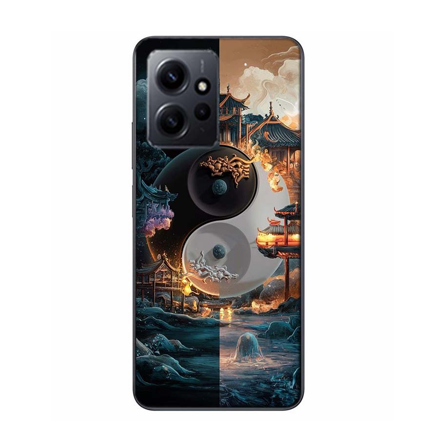 Balance of Elements The Eternal Yin-Yang Phone Case For Redmi Note 14 15 Pro 5G 13 12 Pro Plus 11 11T 11E 11S 10 Pro 10S 9 9S Co