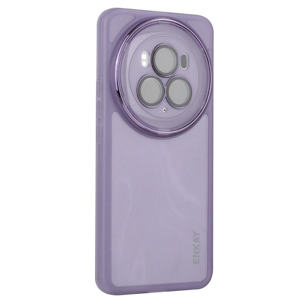 ENKAY HAT PRINCE For Honor Magic6 Pro 5G Case Matte TPU Phone Cover with Lens Film