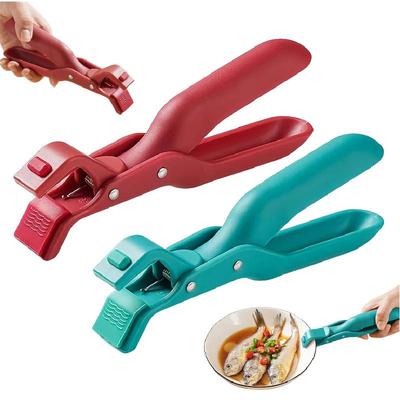 Multi-Function Anti-Scald Bowl Clip, 1/2PCS Multi-Purpose Hot Bowl Dish Plate Gripper Clips Tongs Clamp Holder for Kitchen Clip