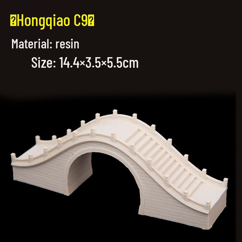 Ancient Architecture Bonsai Pavilion Ornament for Fish Tank and Aquaterrarium Landscaping