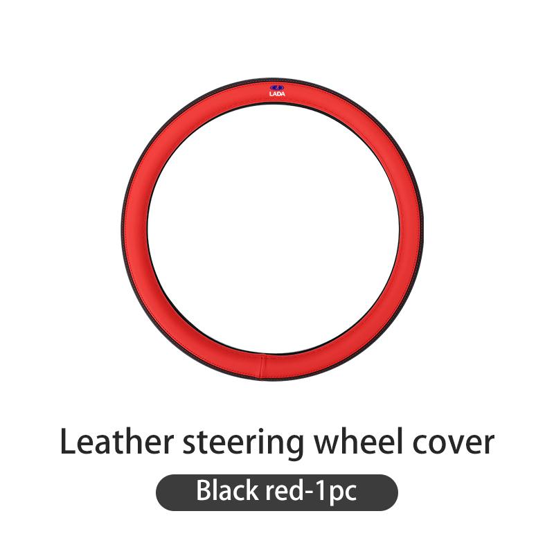 Car accessories interior Anti slip Breathable Steering Wheel Cover For Lada Priora Sedan Sport Kalina Granta Vesta Niva Largus