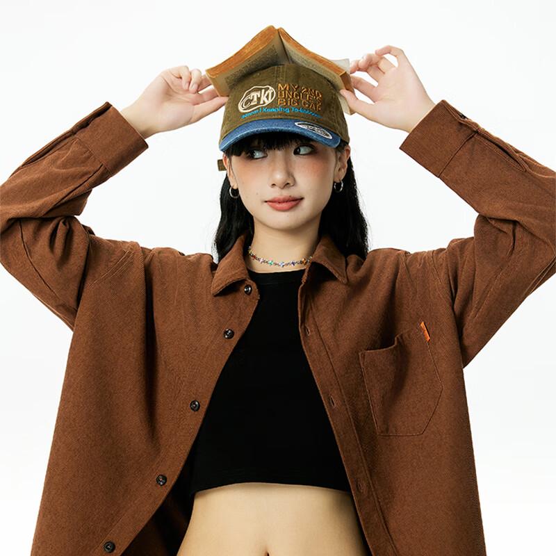 MINISO Unisex Retro Corduroy Overshirt
