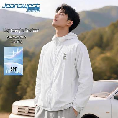 Jeanswest Men's 2026 Summer Outdoor UPF Sun Protection Jacket