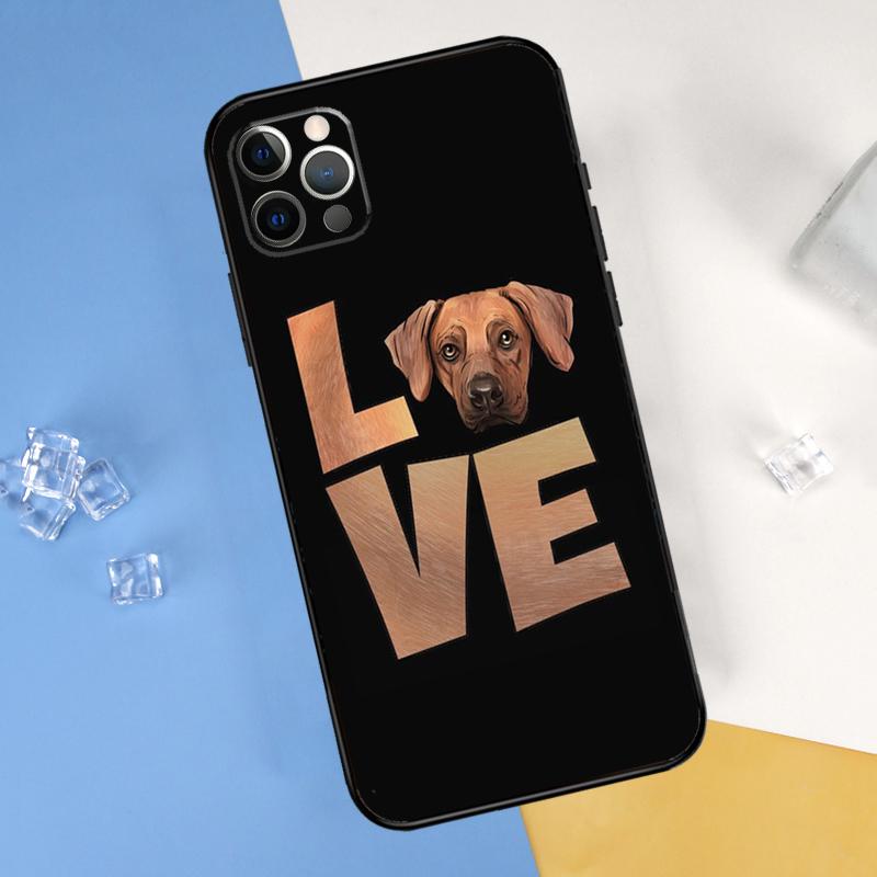 

Rhodesian Ridgeback Dog Phone Case For iPhone 15 Pro 16 Pro 11 13 14 Pro Max 12 Mini XR 16 15 Plus 16e Cover Shell iPhone 13Pro MAX
