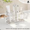 Badezimmer Zahnbürstenhalter Edelstahl Zahnpastahalter Elektrischer Zahnbürstenhalter Organizer Zubehör