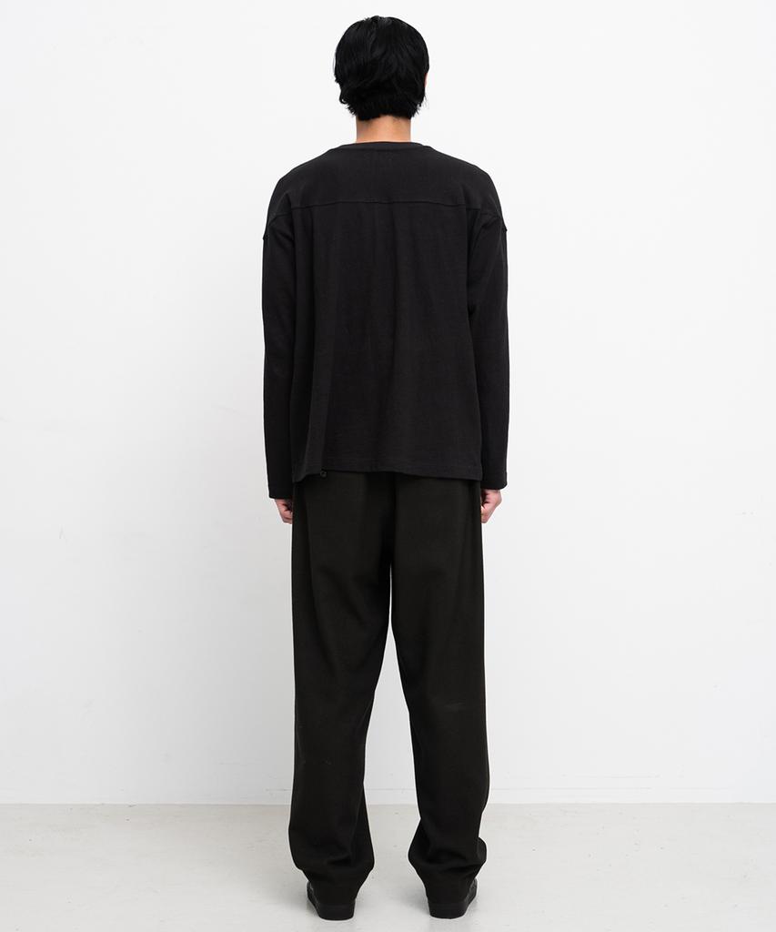 SHIRTER Fine Slub Shirt T-Shirt (Black)
