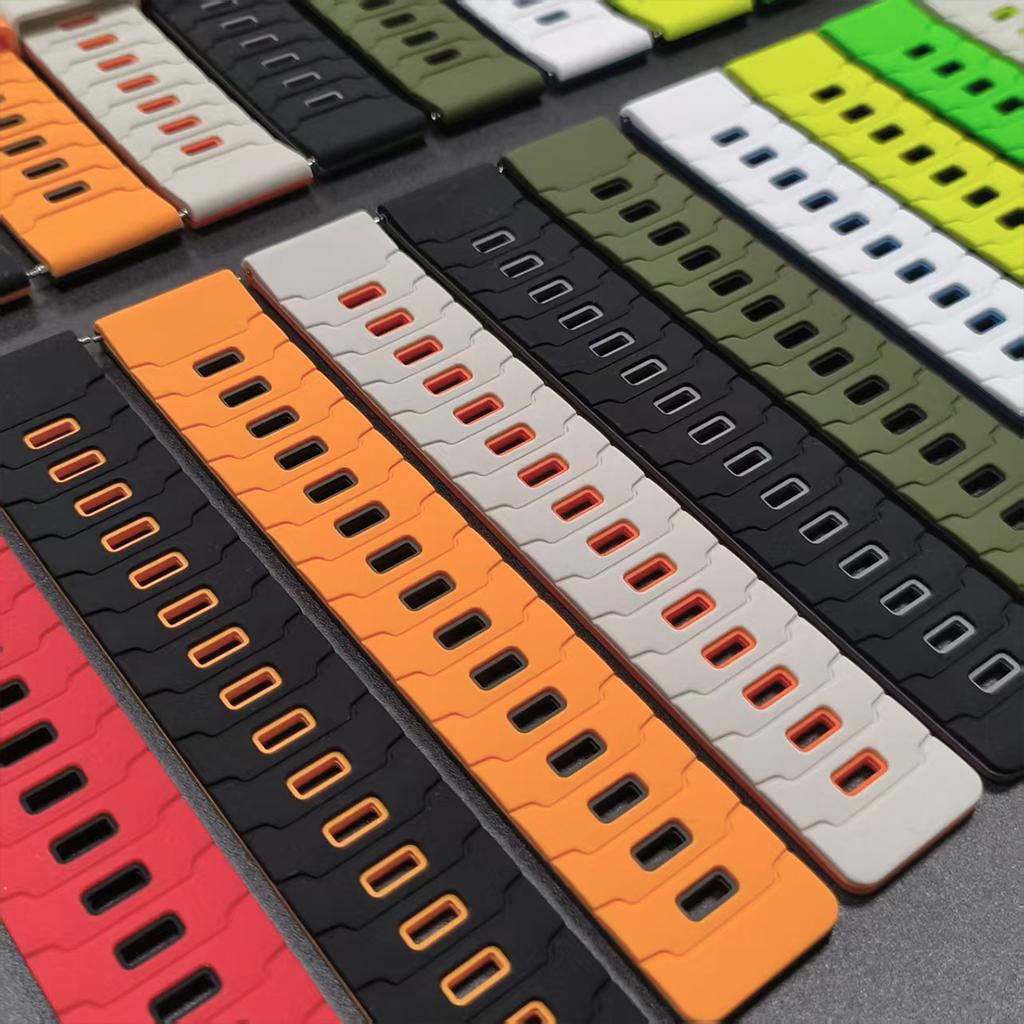 22mm Silicone Strap For Realme Watch S2 3 2 S/3 2 S Pro Sports Watch Band For COROS APEX 4 42mm Bracelet Smartwatch Wriststraps