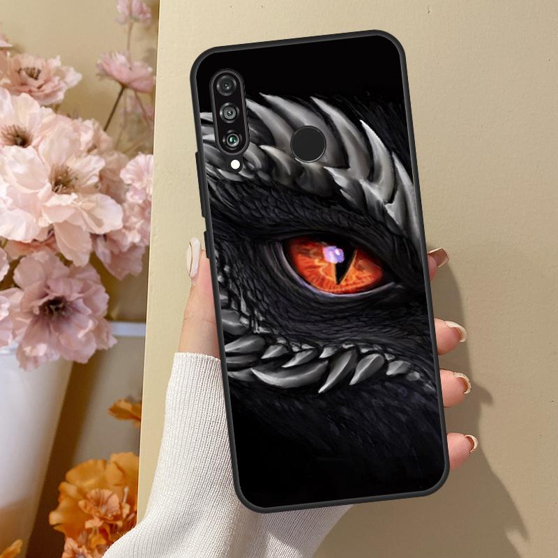 Dragon's Eye For Huawei Nova 7i 8i 11i 12i 12s Y73 Y70 Y90 Y60 Y72 Y61 Y91 9 10 SE P30 Pro P40 Lite Case