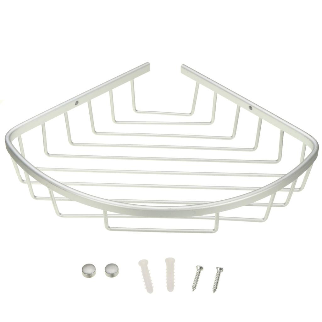 Bathroom Shelves Aluminum Shower Triangular Rack Storage Corner Shelf For Shampoo Soap Cosmetic Basket Holder 2/3 Layer