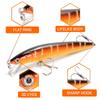 1 Stück Japanische Minnow Angelköder Schwimmender Hartköder 95mm 7g Kunstköder Wobbler Crankbait Karpfen Barsch Pesca Angelzubehör