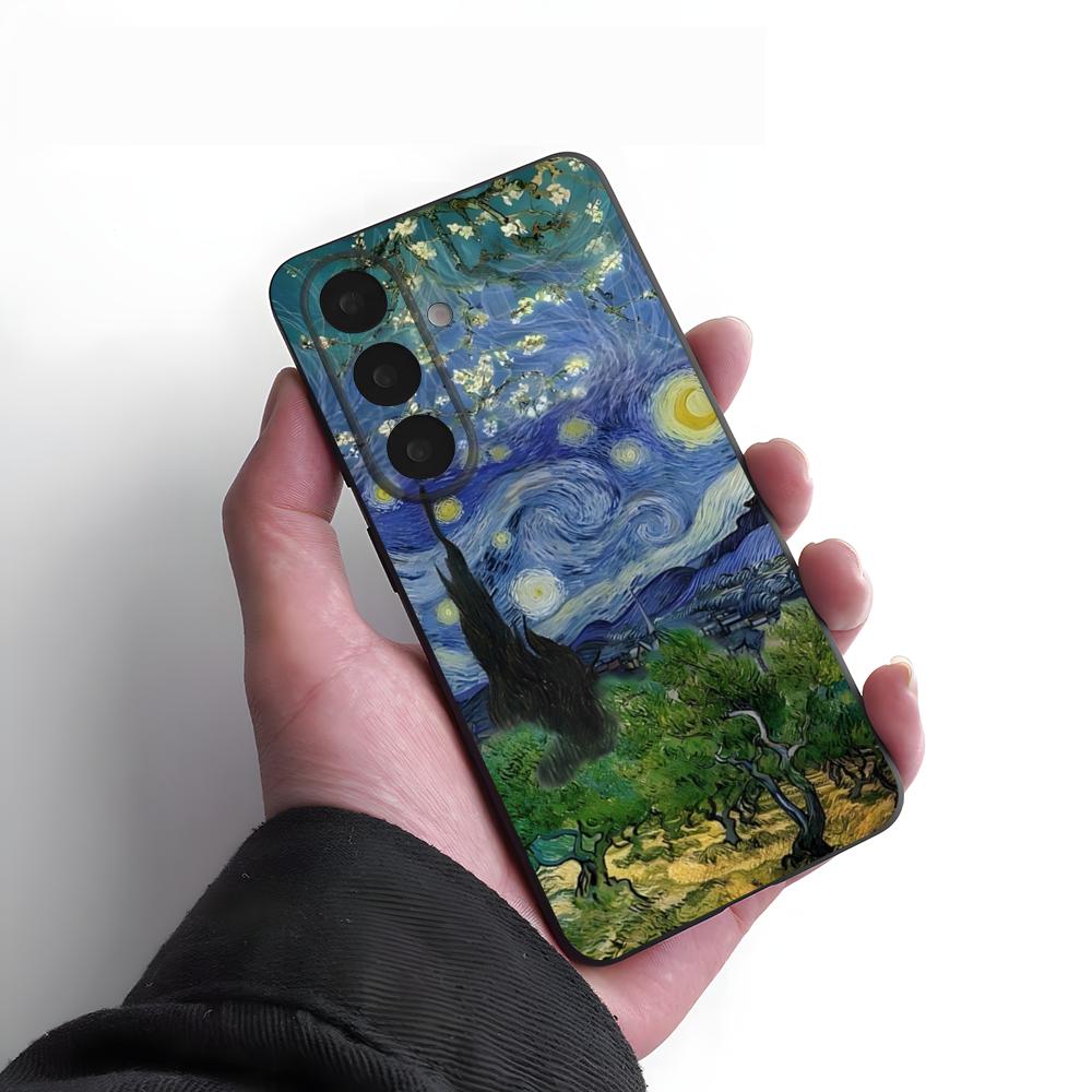 Van Gogh Oil Paintings Phone Case For Samsung S26 S25 Plus S20 S20 Plus S22 Ultra S23 FE S21 Plus S21 Ultra Soft Cover