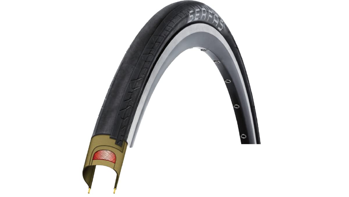 

SERFAS Шина SEKA MEO Wire 700x25C чёрный