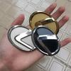 64mm/77mm Car Steering Wheel Emblem for Lexus IS ES CT LS NX GX PX GS200t IS250 ES300 LS500 GX470 Chrome Decal Interior Styling