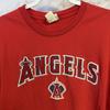 Vintage Anaheim Angels T Shirt Mens XL Red Los Angeles Lee Sport Y2K